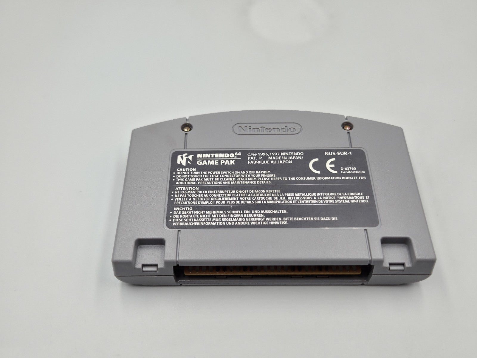 N64 Nintendo 64 Spiel GT64 Championship Edition mit OVP und Anleitung EUR