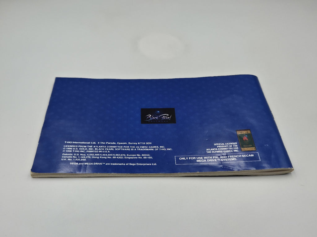 Sega Mega Drive Spiel Olympic Summer Games mit OVP und Anleitung Multilingual 
