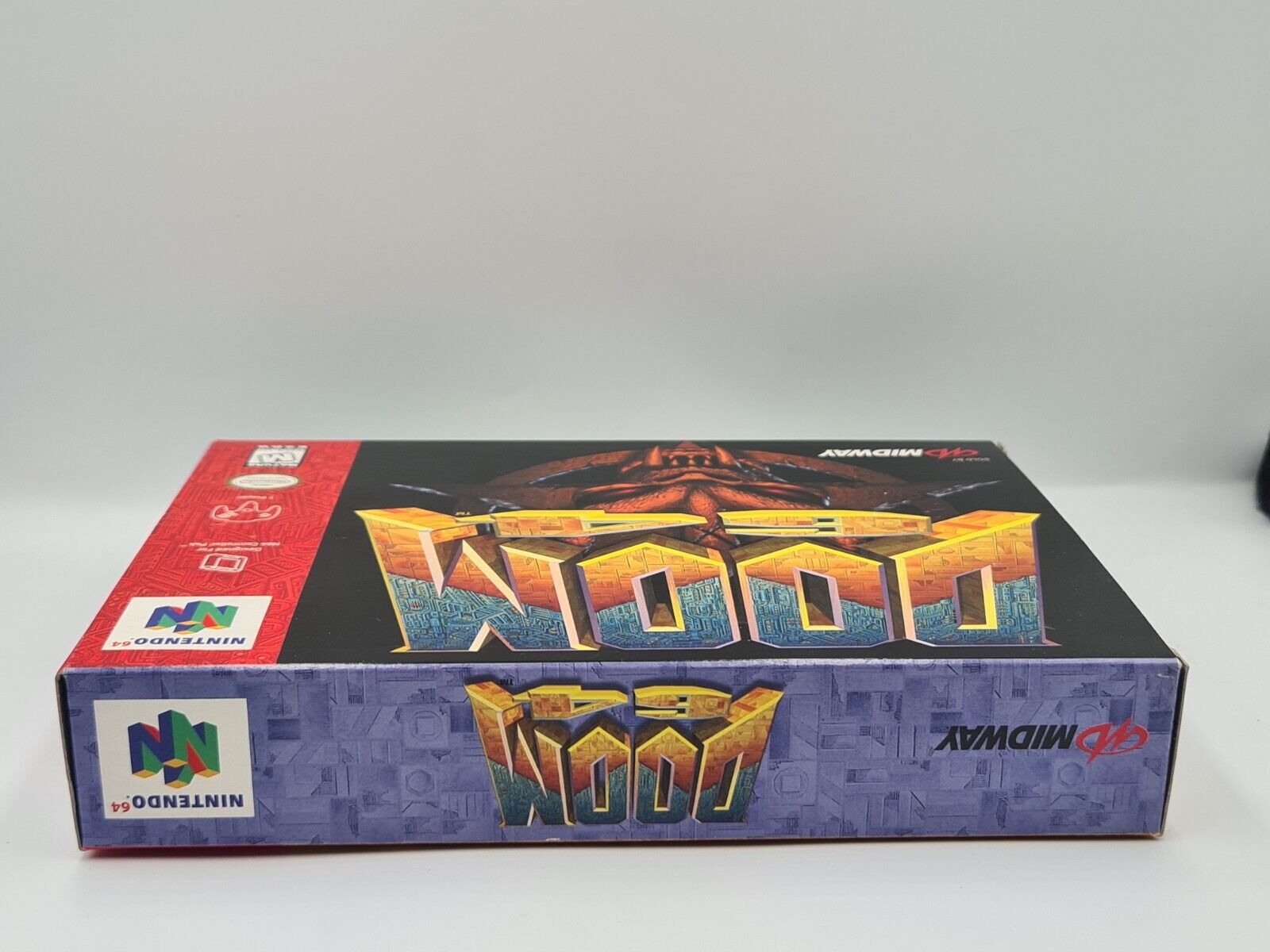 N64 Nintendo 64 Doom 64 mit OVP und Anleitung USA NTSC - T-Retro-Games 