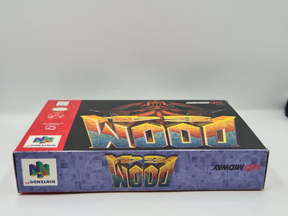 N64 Nintendo 64 Doom 64 mit OVP und Anleitung USA NTSC - T-Retro-Games 