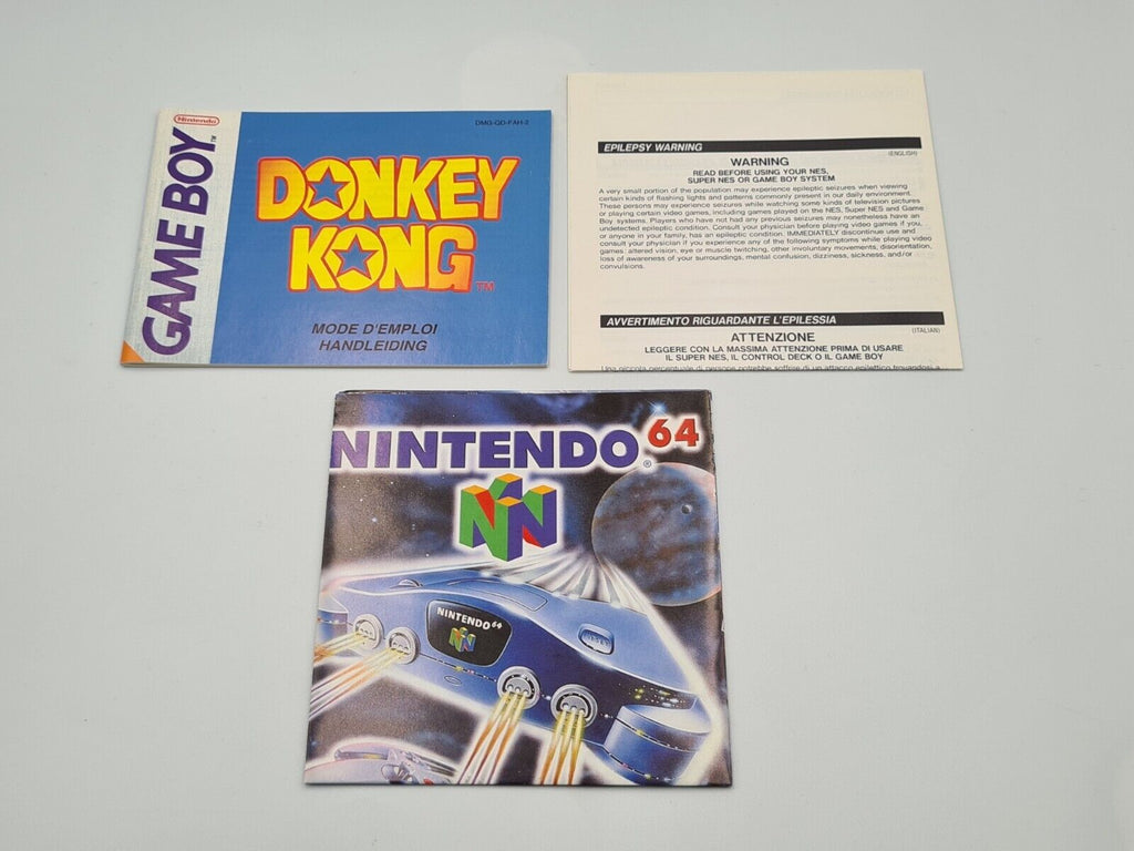 Nintendo Game Boy Classic Donkey Kong mit OVP und Anleitung FAH - T-Retro-Games 