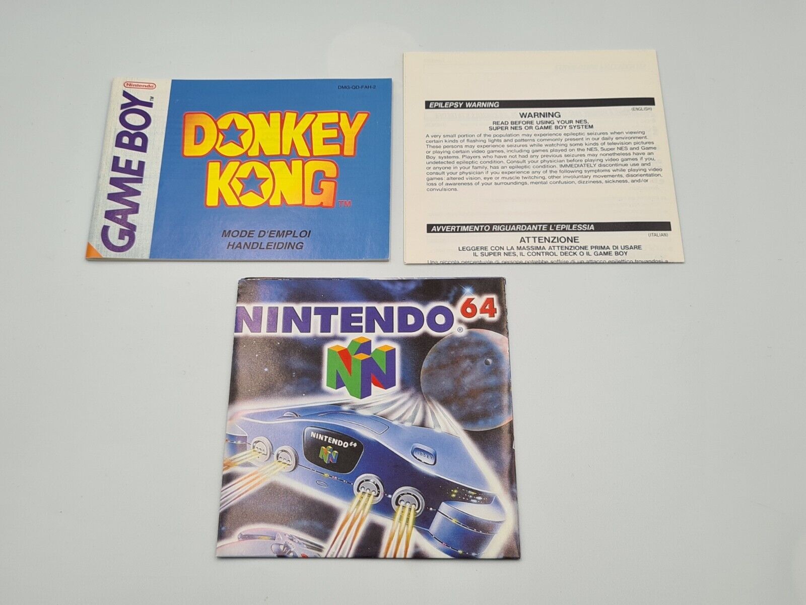 Nintendo Game Boy Classic Donkey Kong mit OVP und Anleitung FAH - T-Retro-Games 