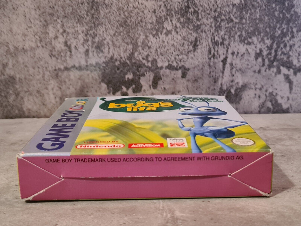 Game Boy Color Disney Pixar a Bug's Life mit OVP und Anleitung + Poster EUR - T-Retro-Games 