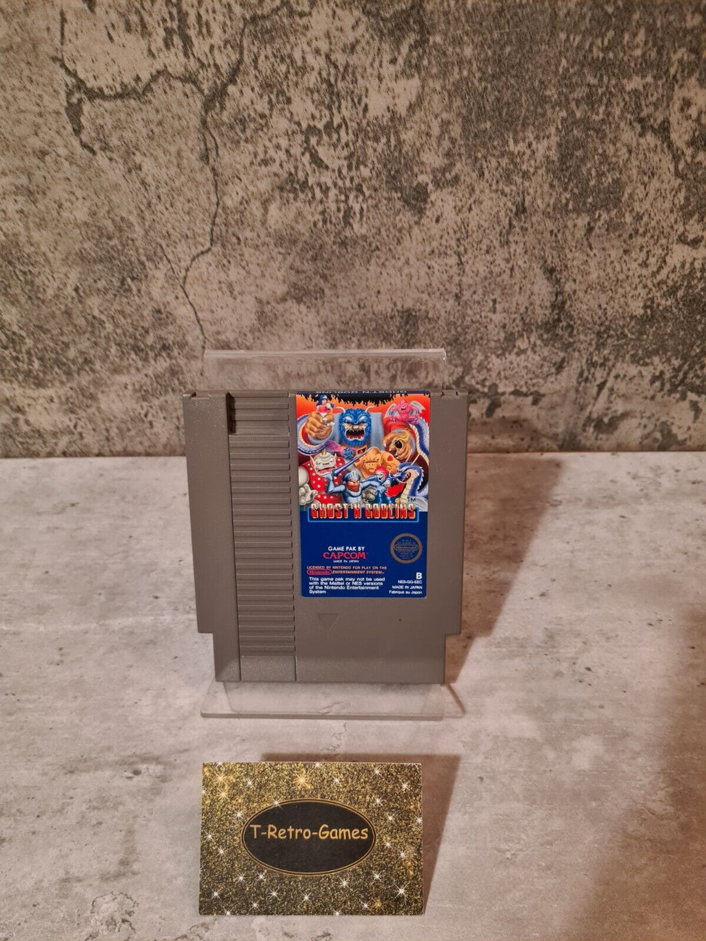Nintendo NES Ghost N Goblins Modul EEC - T-Retro-Games 