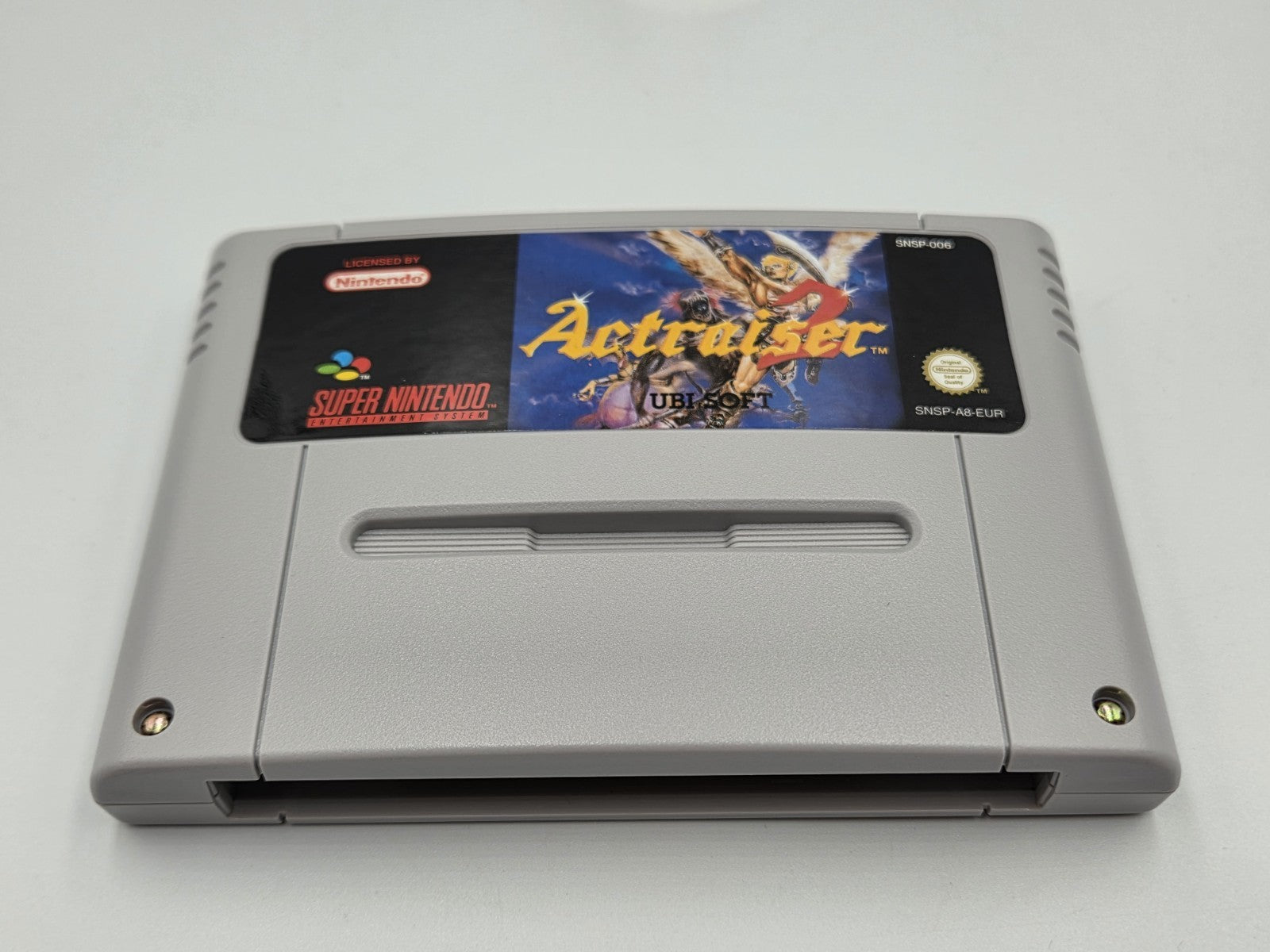 SNES Super Nintendo ActRaiser 2 mit OVP und Anleitung + Poster EUR