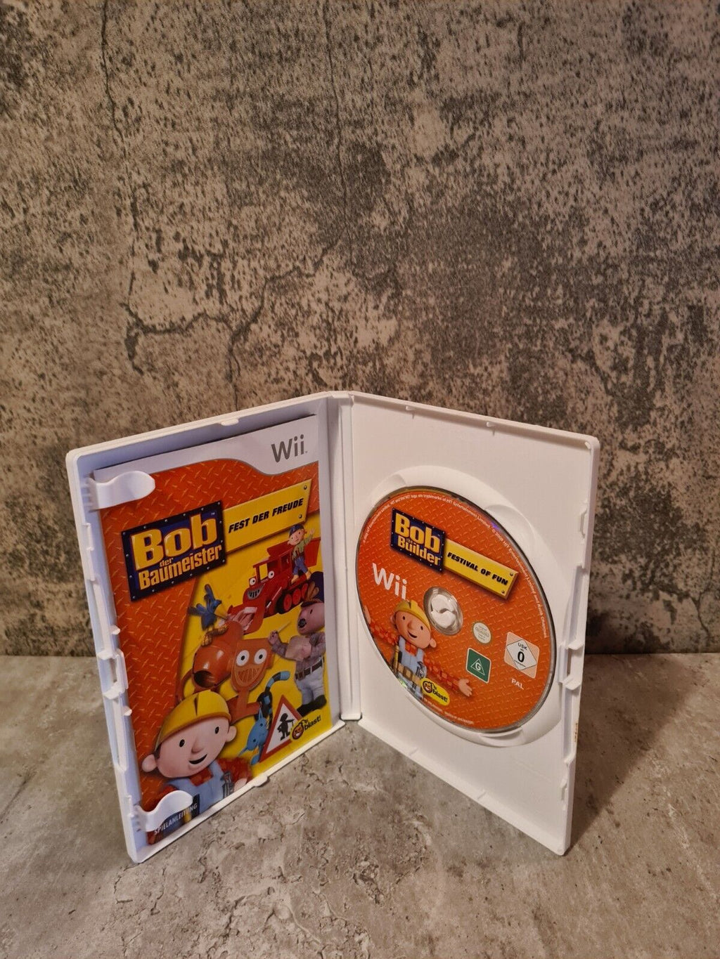 Nintendo Wii Spiel Bob der Baumeister Fest der Freude mit OVP und Anleitung NOE - T-Retro-Games 