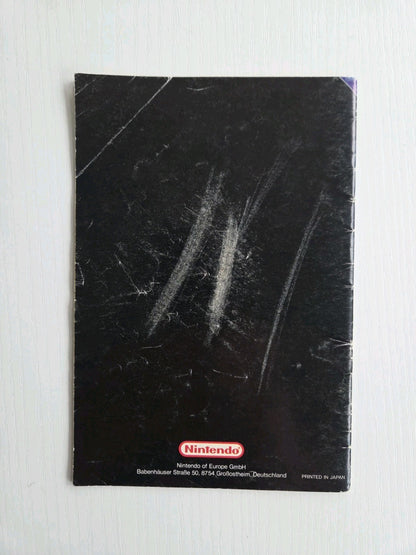 SNES Super Nintendo Super Mario World Spielanleitung Instruction Booklet NOE