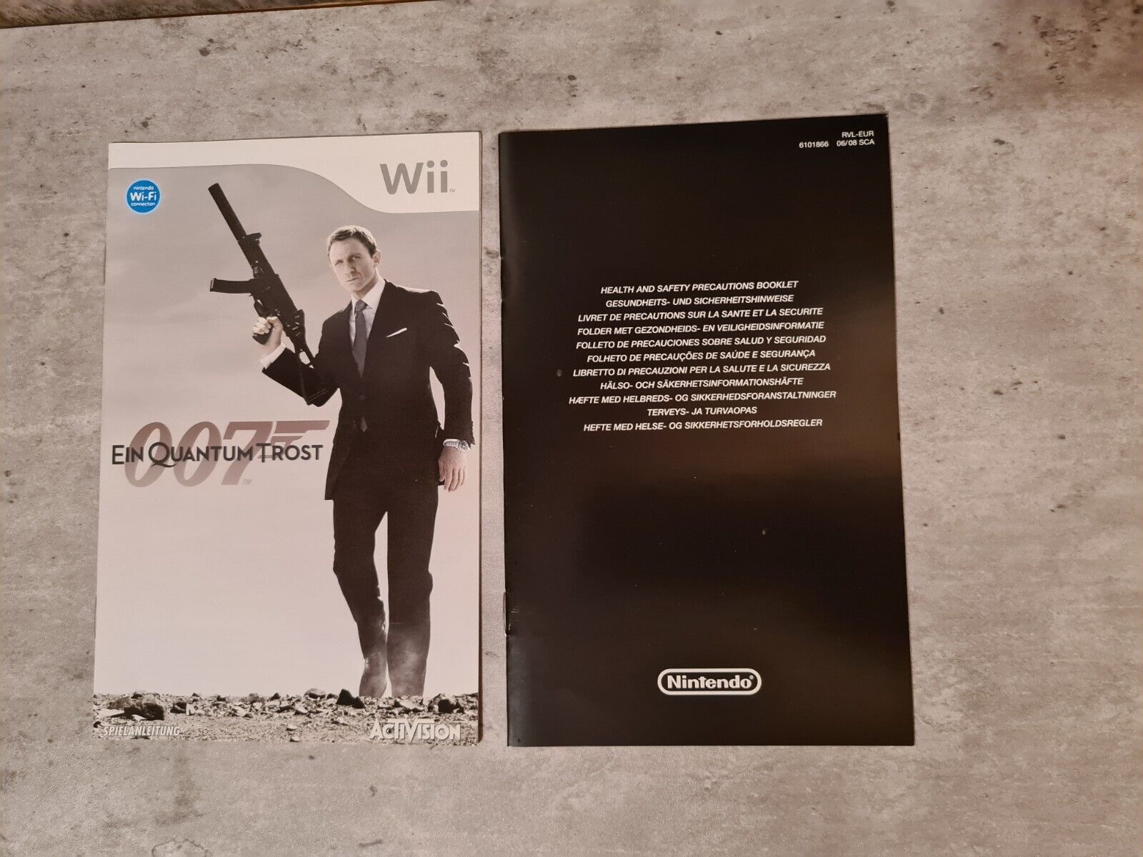 Nintendo Wii Spiel 007 Ein Quantum Trost mit OVP und Anleitung NOE - T-Retro-Games 