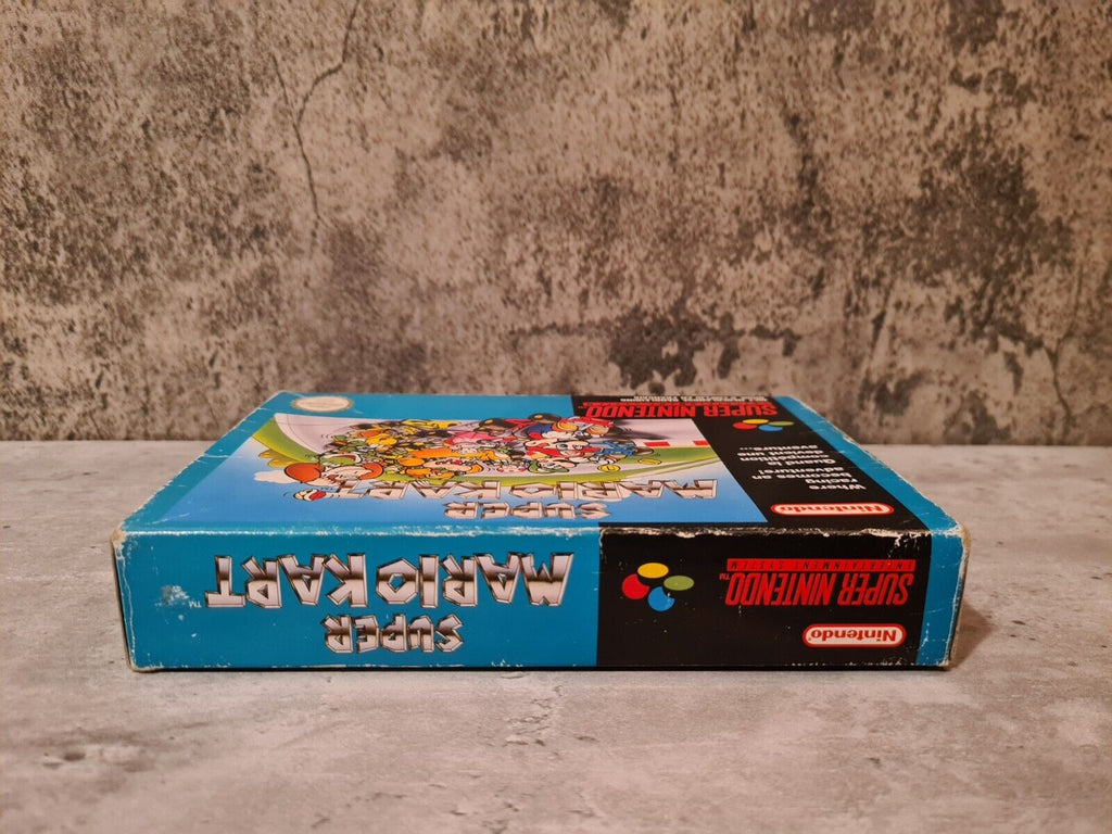 SNES Super Nintendo Super Mario Kart mit OVP und Anleitung FAH - T-Retro-Games 