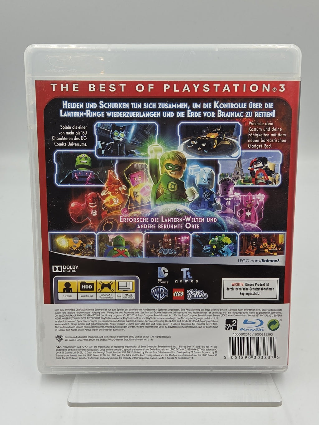 PS3 Spiel Lego Batman 3 Jenseits von Gotham mit OVP und Anleitung Deutsch 