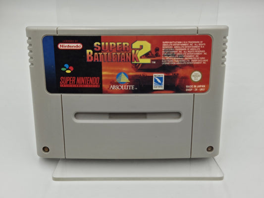 SNES Super Nintendo Super Battletank 2 Modul UKV