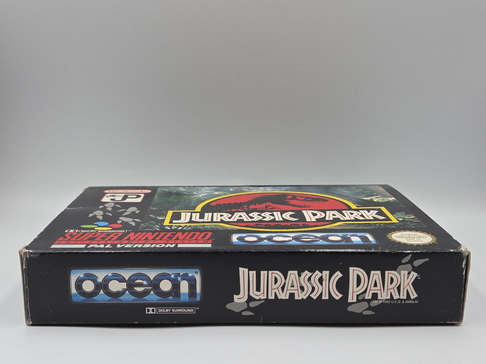 SNES Super Nintendo Spiel Jurassic Park mit OVP und Anleitung UKV