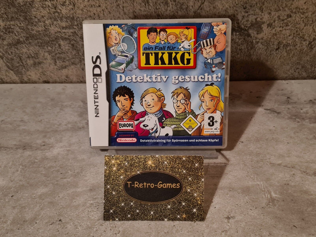 Nintendo DS TKKG Detektiv gesucht! mit OVP und Anleitung NOE - T-Retro-Games 