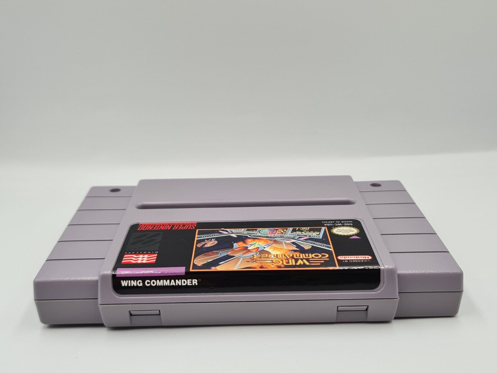 SNES Super Nintendo Wing Commander mit OVP und Anleitung NTSC USA - T-Retro-Games 