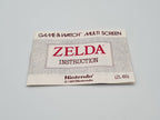 Nintendo Game & Watch Zelda OVP Pocket Size ZL-65 1989 - T-Retro-Games 