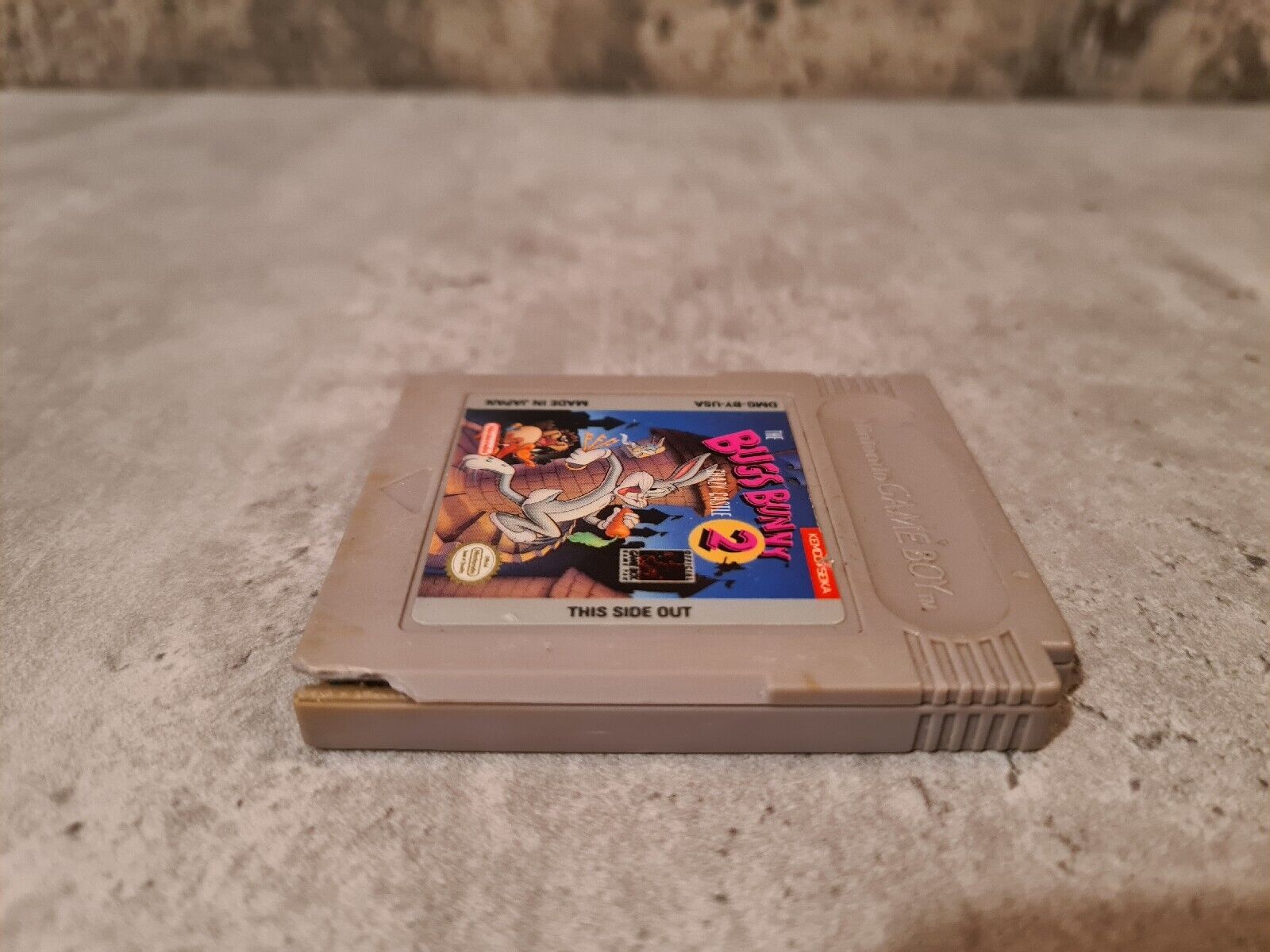 Nintendo Gameboy Classic Spiel Bugs Bunny Crazy Castle 2 Modul USA - T-Retro-Games 