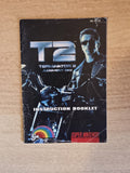 SNES Super Nintendo T2 Terminator 2 Judgment Day Instruction Booklet USA