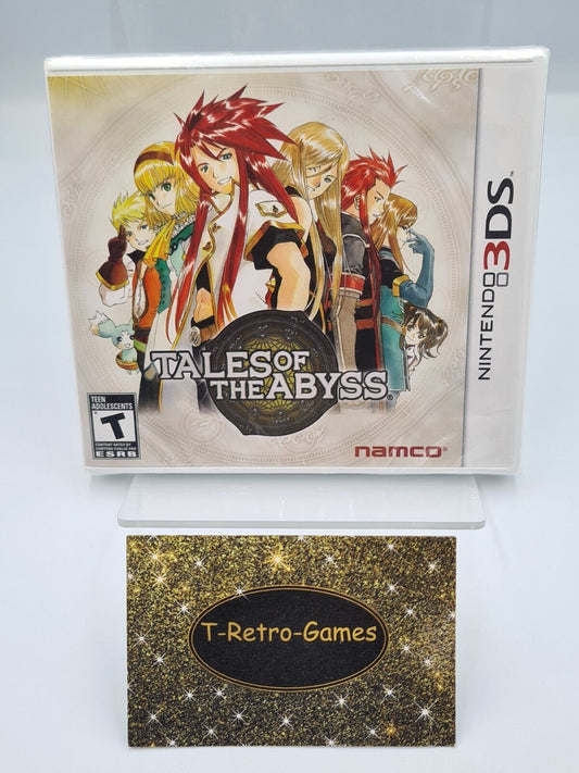 Nintendo 3DS Tales of The Abyss USA Sealed Neu New - T-Retro-Games 