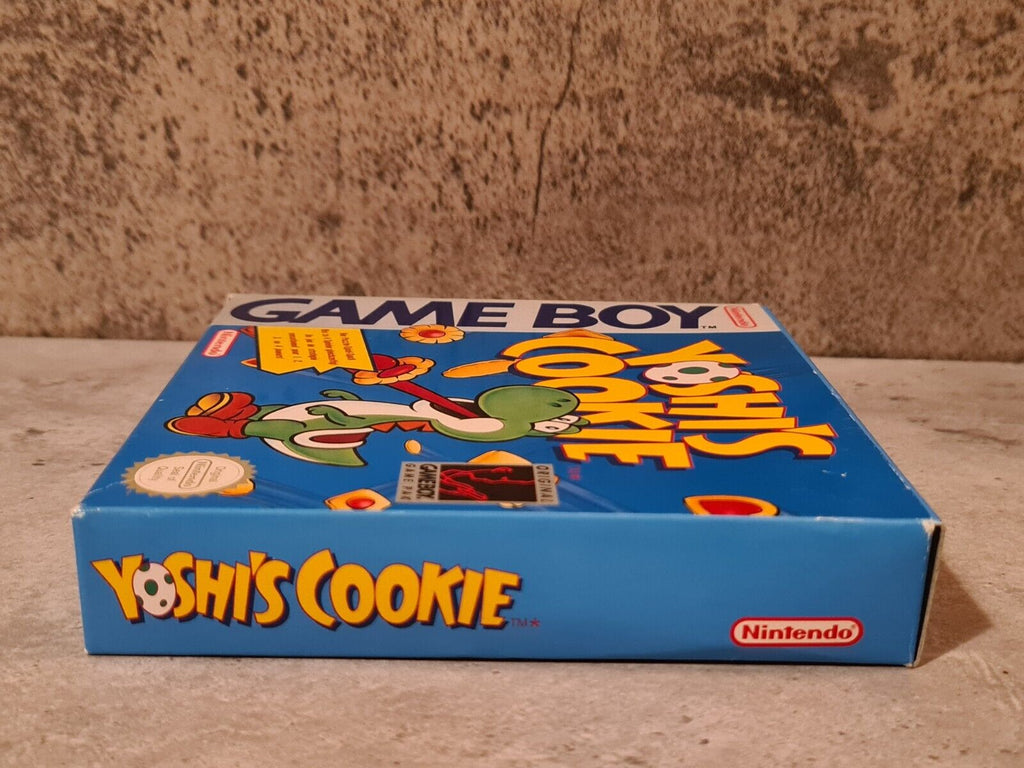 Nintendo Game Boy Classic Spiel Yoshi's Cookie mit OVP und Anleitung FRG - T-Retro-Games 