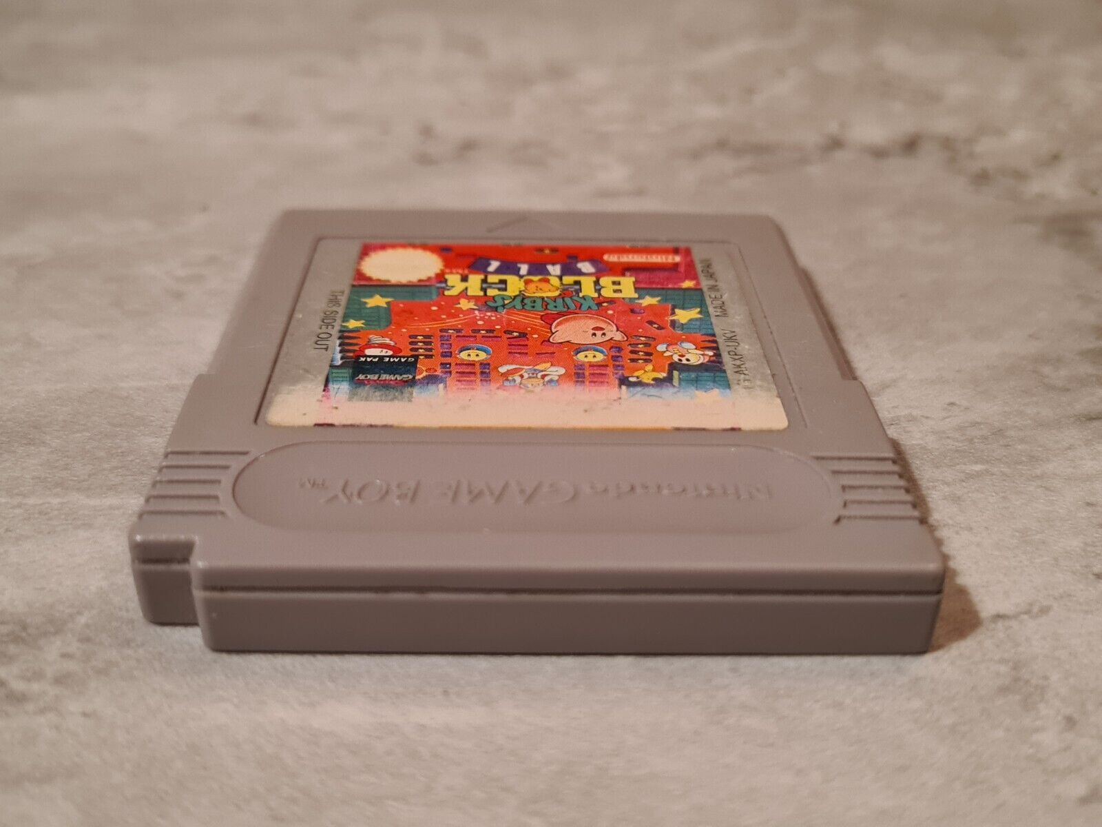 Nintendo Game Boy Classic Spiel Kirby's Block Ball Modul UKV - T-Retro-Games 
