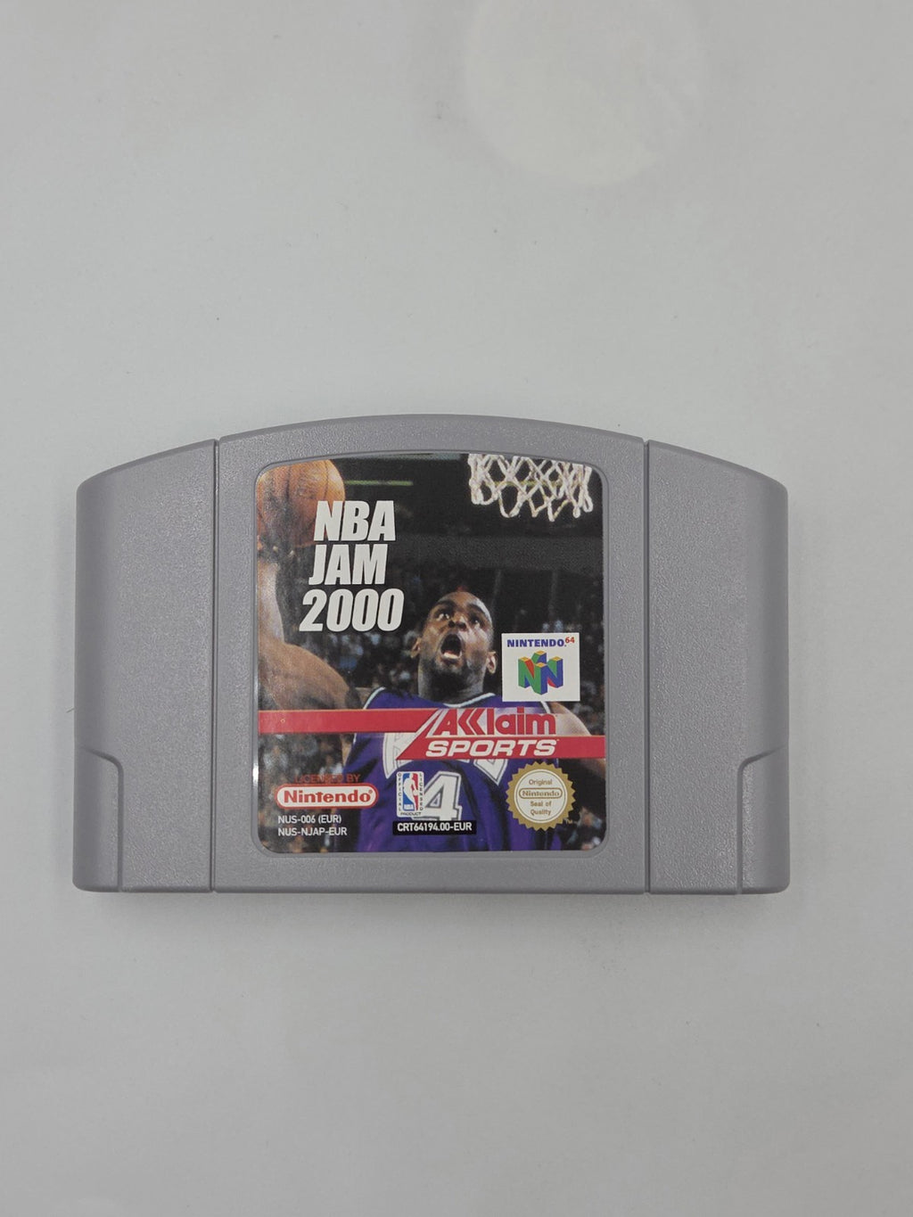 N64 Nintendo 64 Spiel NBA Jam 2000 mit OVP und Anleitung EUR