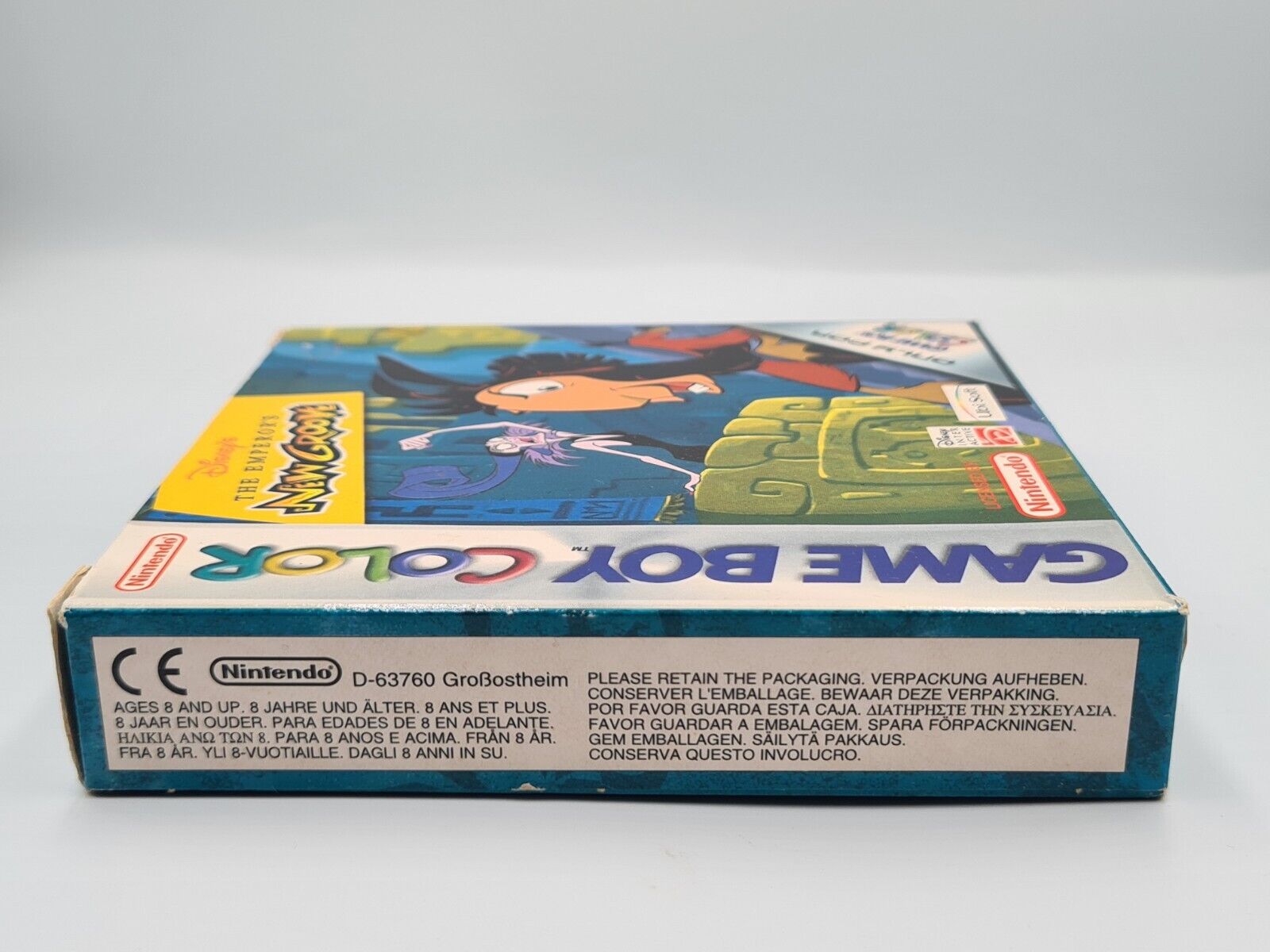 Game Boy Color Disney's The Emperor's New Groove mit OVP und Anleitung SCN - T-Retro-Games 