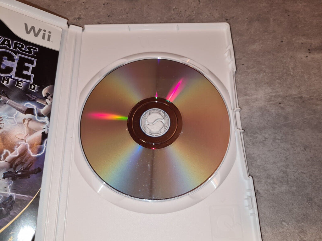 Nintendo Wii Spiel Star Wars Force Unleashed mit OVP und Anleitung NOE - T-Retro-Games 