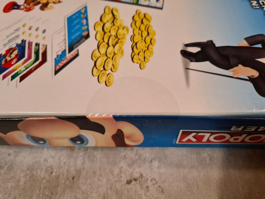 Monopoly Gamer Super Mario Hasbro Sealed Neu New Englisch English - T-Retro-Games 