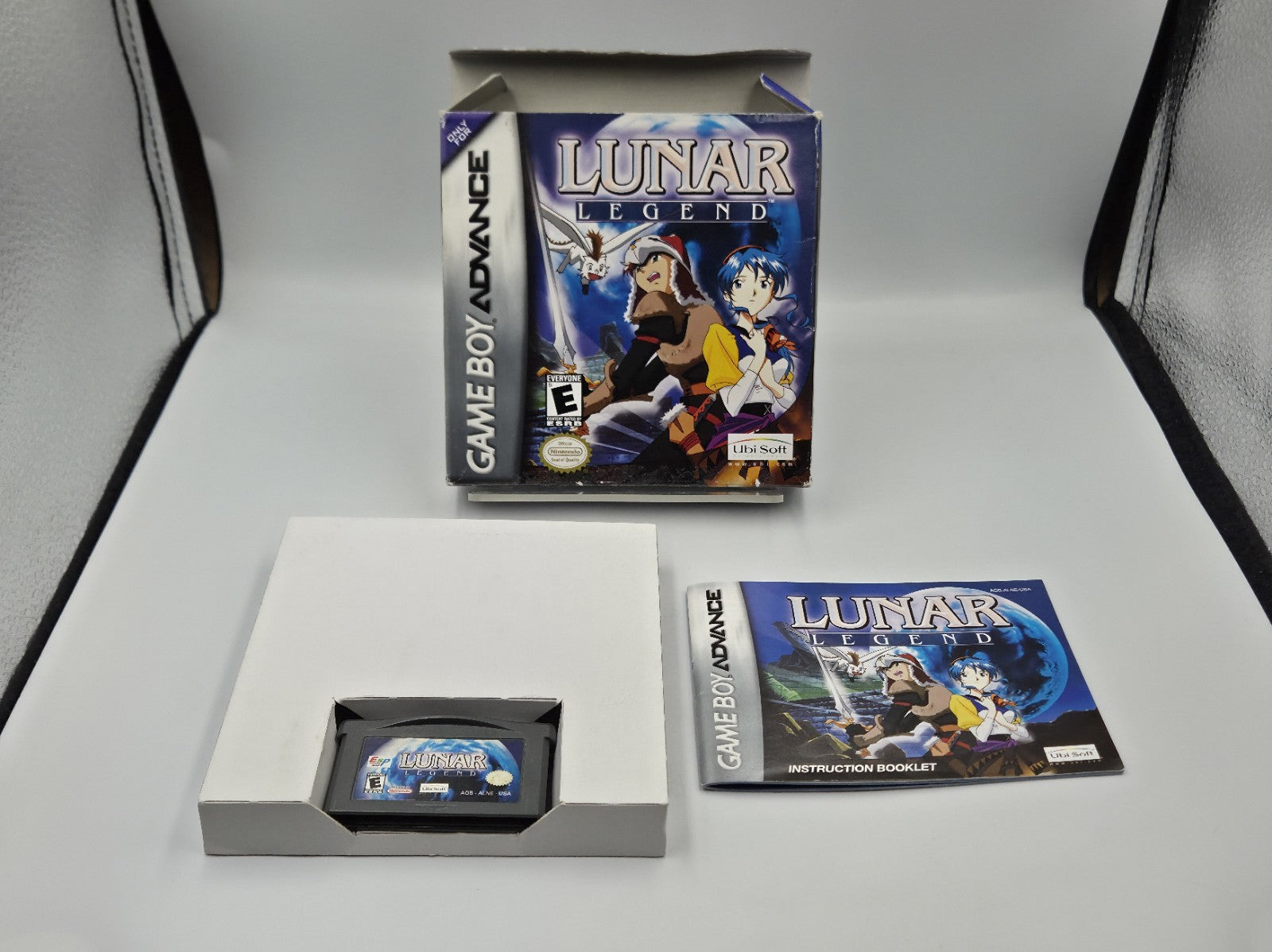 Nintendo Game Boy Advance Lunar Legend mit OVP und Anleitung USA