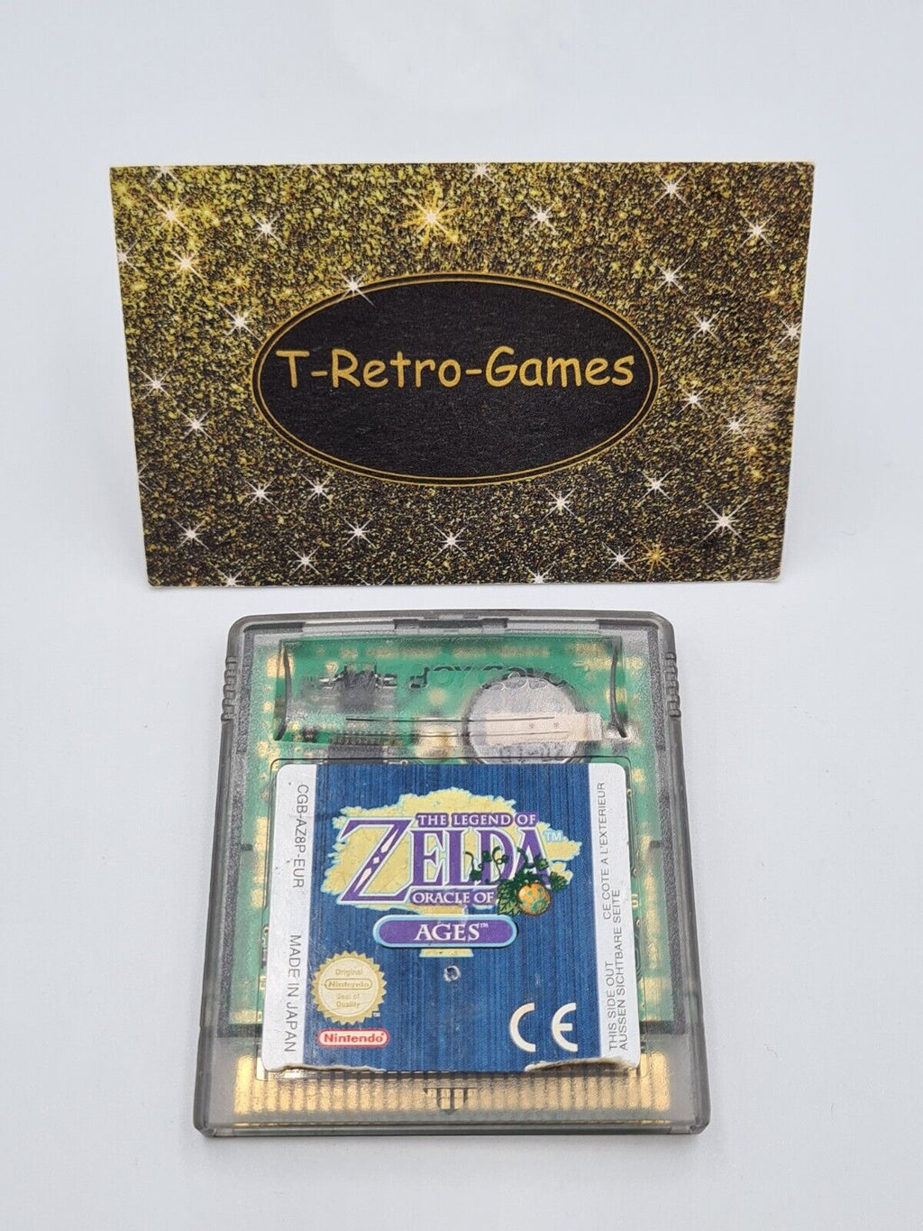Nintendo Game Boy Color The Legend of Zelda Oracle of Ages EUR Modul - T-Retro-Games 