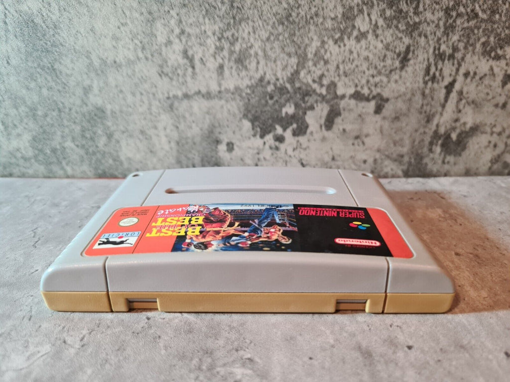 SNES Super Nintendo Best of The Best Championship Karate FAH Modul - T-Retro-Games 