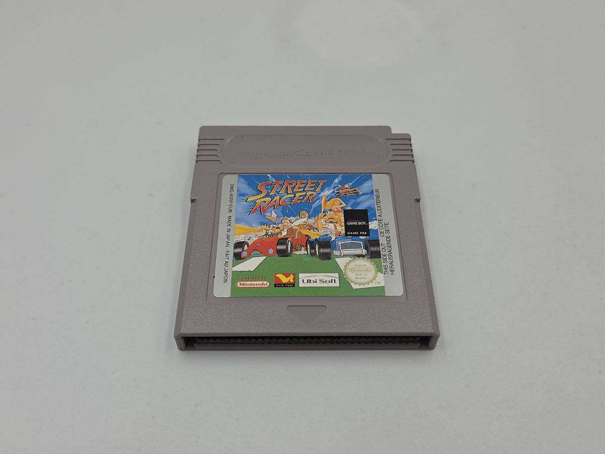 Nintendo Game Boy Classic Spiel Street Racer mit OVP und Anleitung EUR