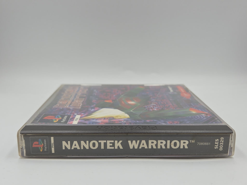 PS1 Playstation 1 Spiel Nanotek Warrior mit OVP und Anleitung Multilingual