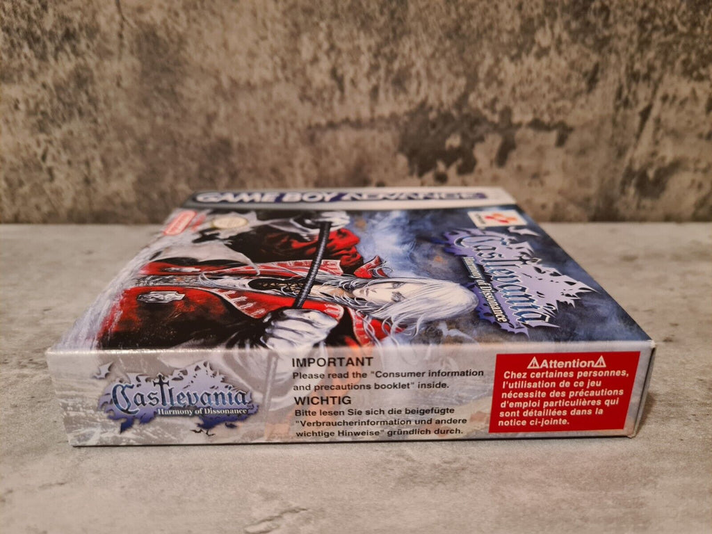 Gameboy Advance Castlevania Harmony of Dissonance+ OVP+Anleitung + Poster EUR - T-Retro-Games 