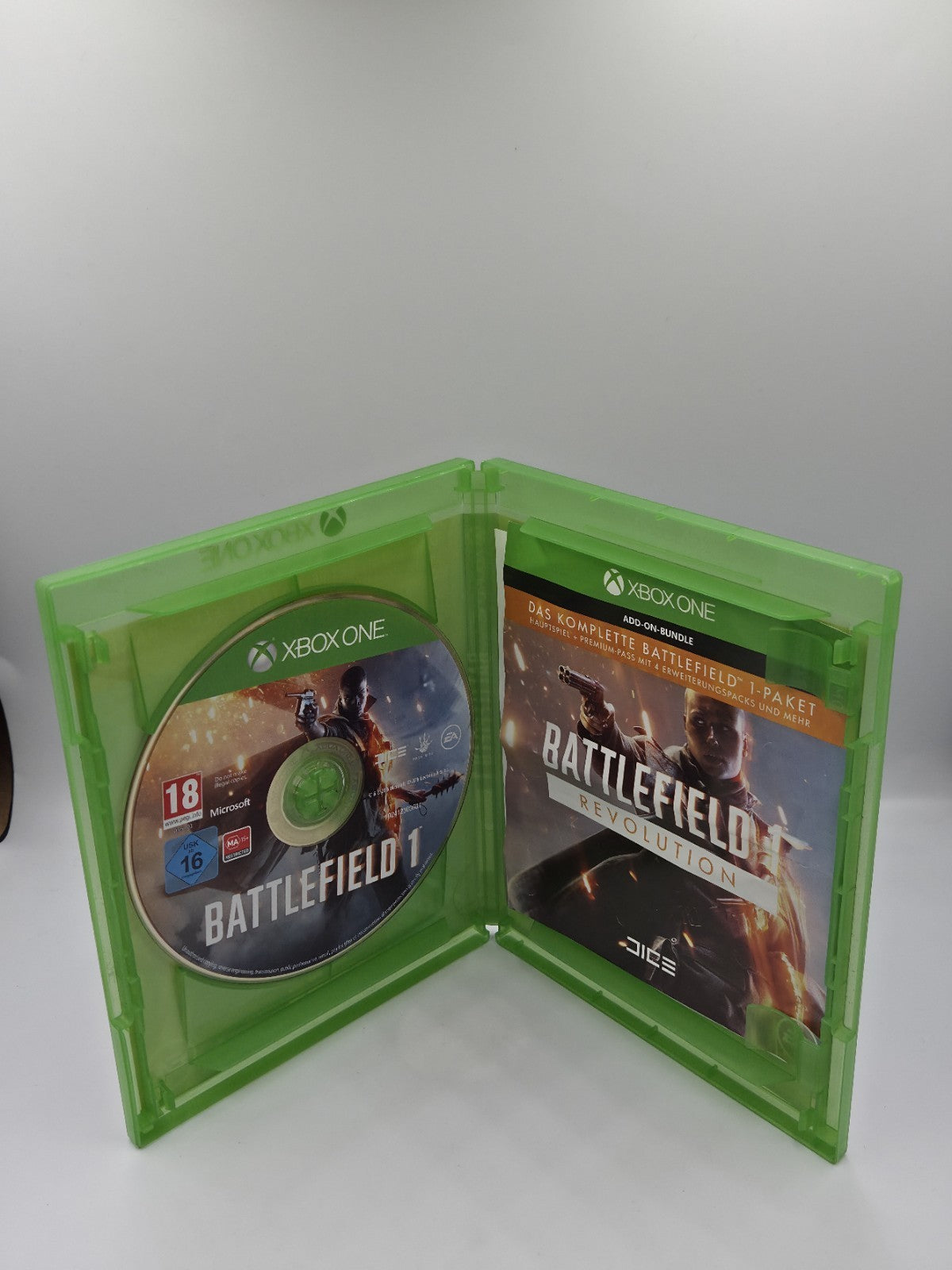 XBOXOne Spiel Battlefield 1 Revolution mit OVP und Anleitung Deutsch