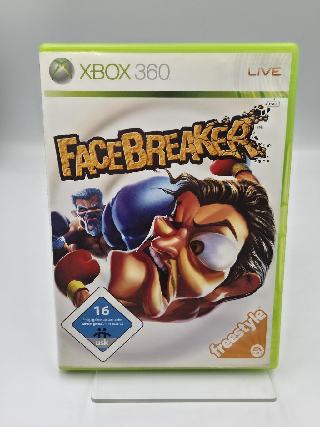 XBOX360 Spiel FaceBreaker mit OVP und Anleitung Deutsch