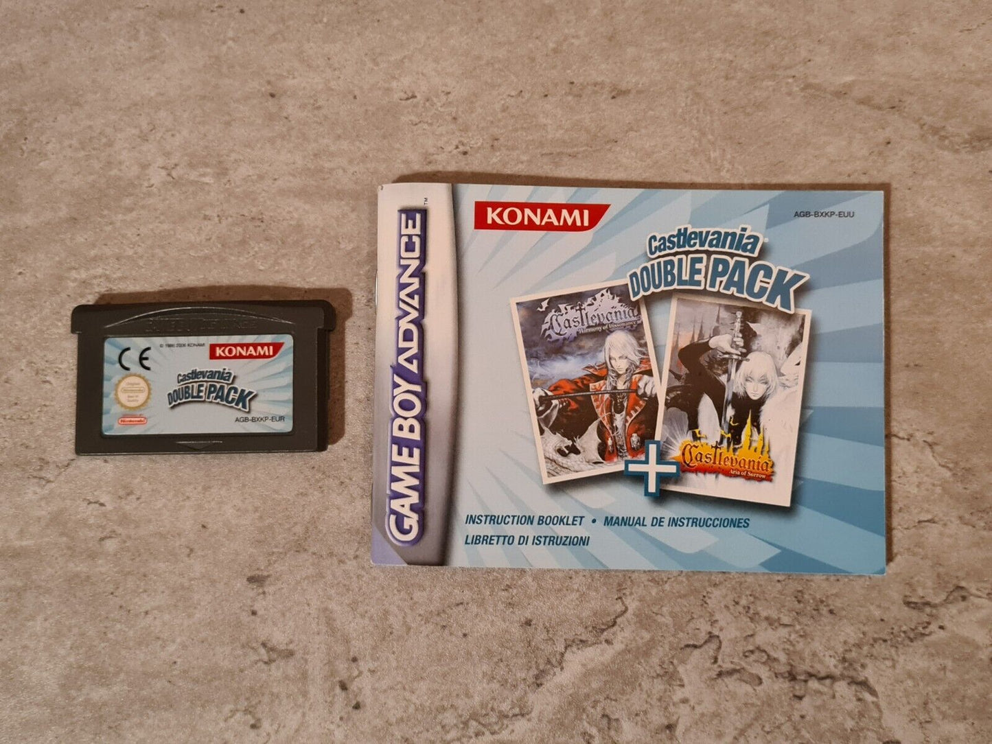 Nintendo Gameboy Advance Castlevania Double Pack mit OVP und Anleitung EUU - T-Retro-Games 