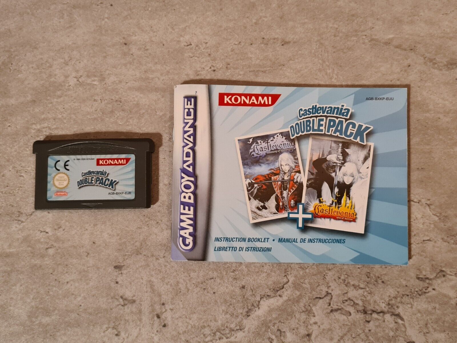 Nintendo Gameboy Advance Castlevania Double Pack mit OVP und Anleitung EUU - T-Retro-Games 