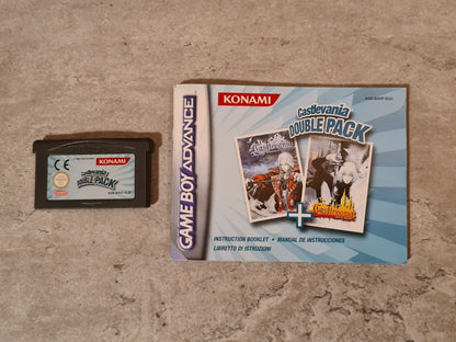 Nintendo Gameboy Advance Castlevania Double Pack mit OVP und Anleitung EUU - T-Retro-Games 