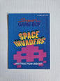Nintendo Game Boy Classic Space Invaders Instruction Insert USA