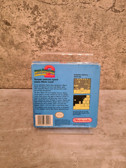 Nintendo Gameboy Super Mario Land 2 : 6 Golden Coins mit OVP und Anleitung USA - T-Retro-Games 