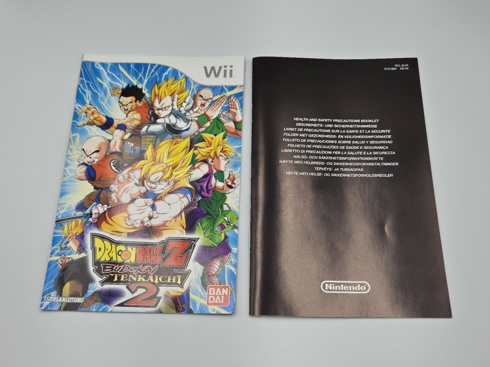 Nintendo Wii Spiel DragonBall Z Budokai Tenkaichi 2 mit OVP und Anleitung NOE