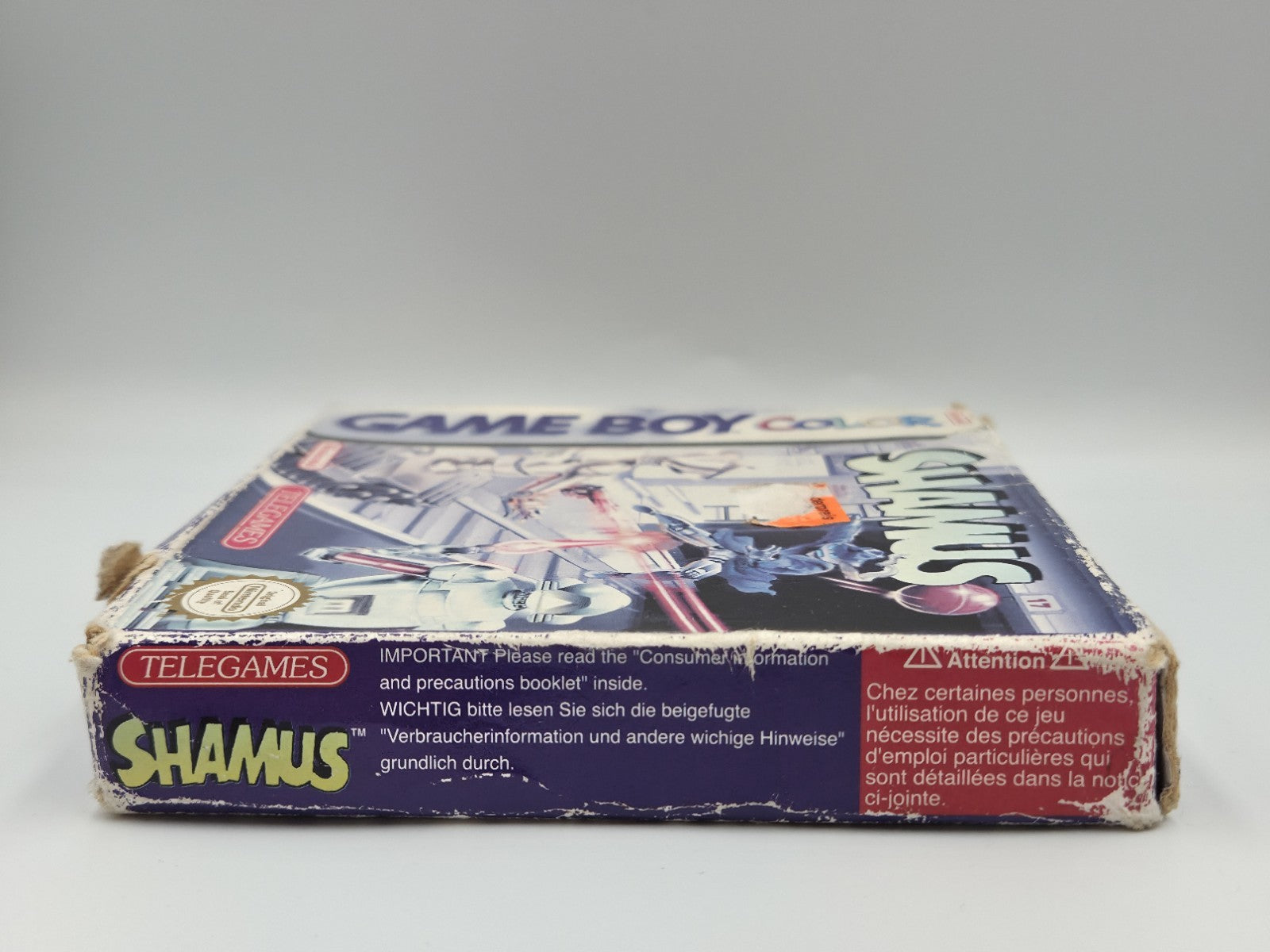 Nintendo Game Boy Color Shamus mit OVP und Anleitung EUR