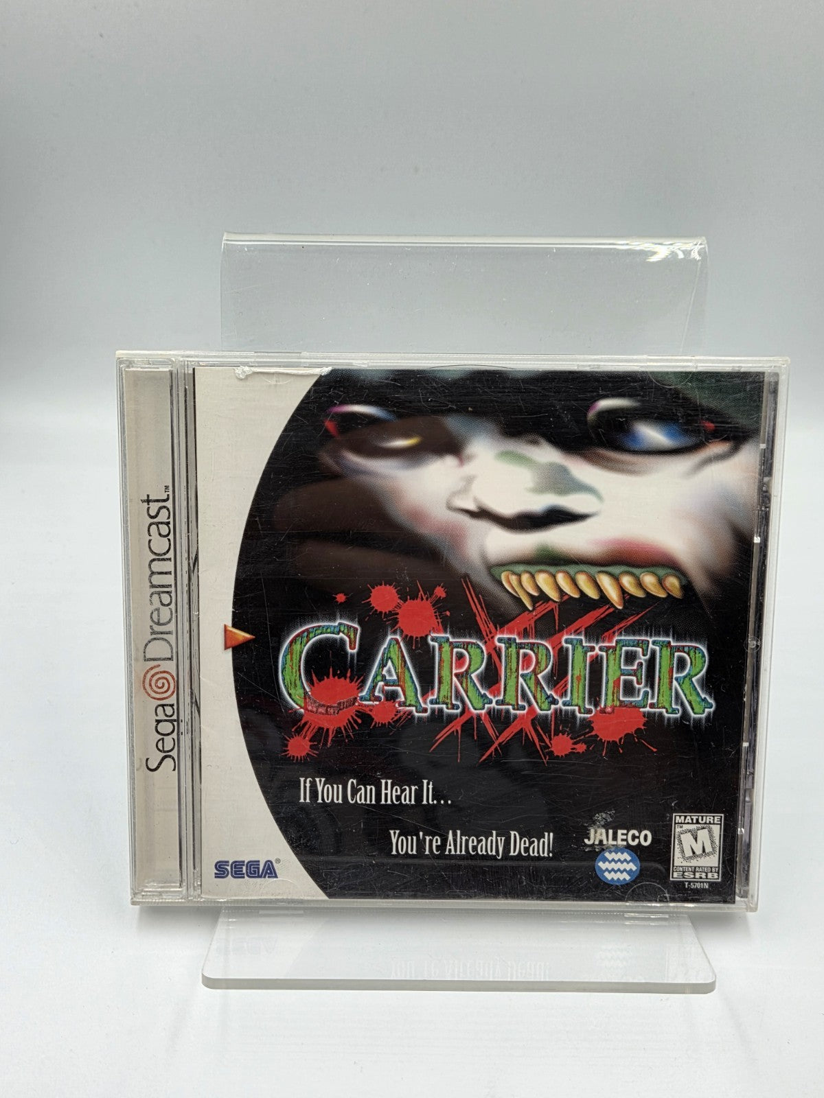 Sega Dreamcast Carrier mit OVP und Anleitung NTSC-U/C 