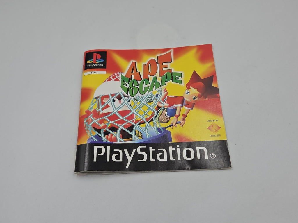 PS1 Playstation 1 Spiel Ape Escape mit OVP und Anleitung Deutsch