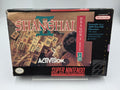 SNES Super Nintendo Shanghai II Dragon's Eye mit OVP und Anleitung NTSC USA
