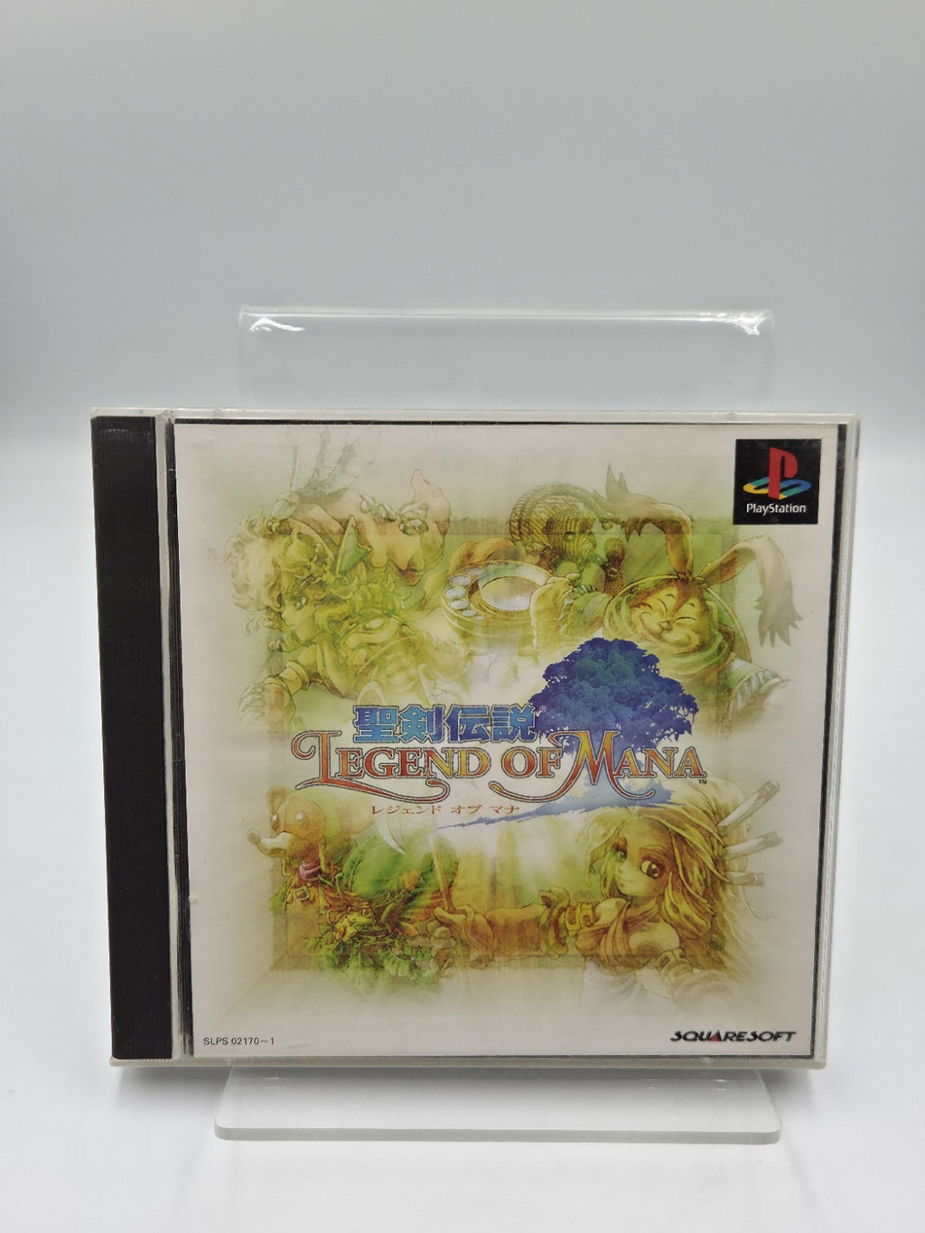 PS1 Spiel Seiken Densetsu Legend of Mana + OVP + Anleitung NTSC-J Japan 2 Discs
