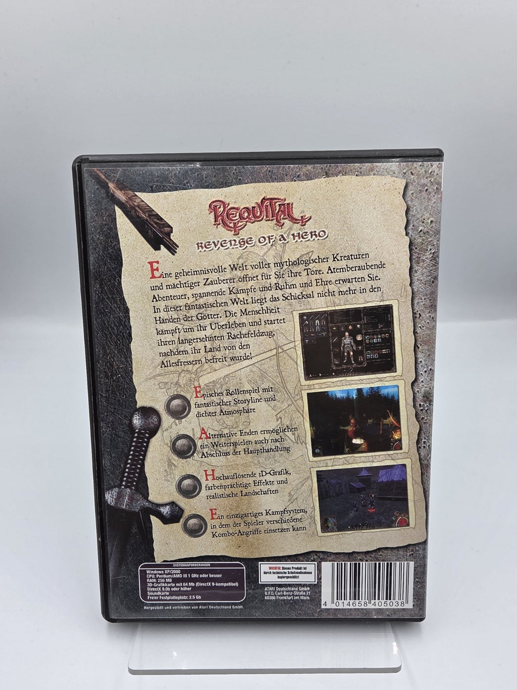 PC-DVD Rom Spiel Requital Revenge of a Hero