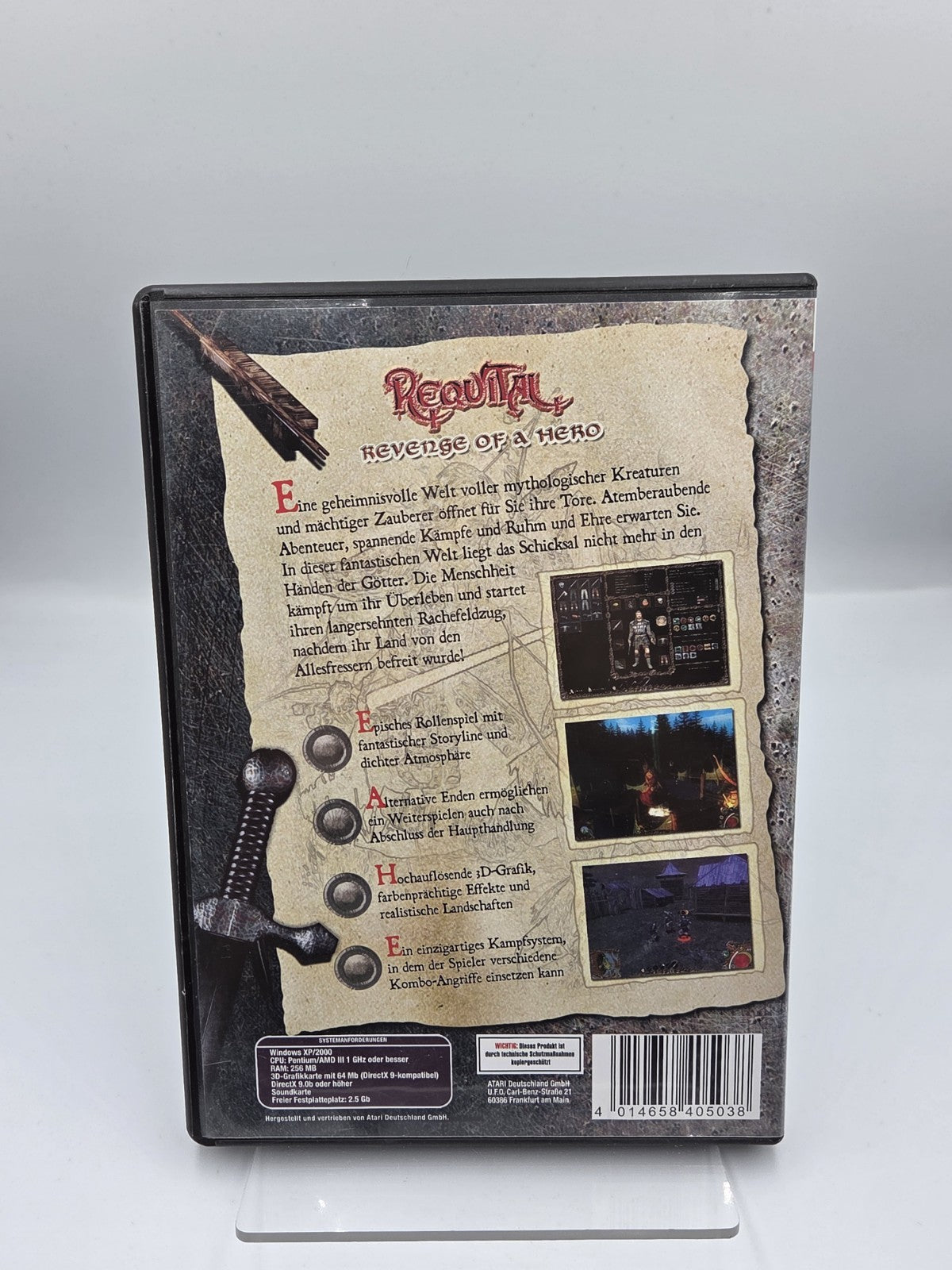 PC-DVD Rom Spiel Requital Revenge of a Hero