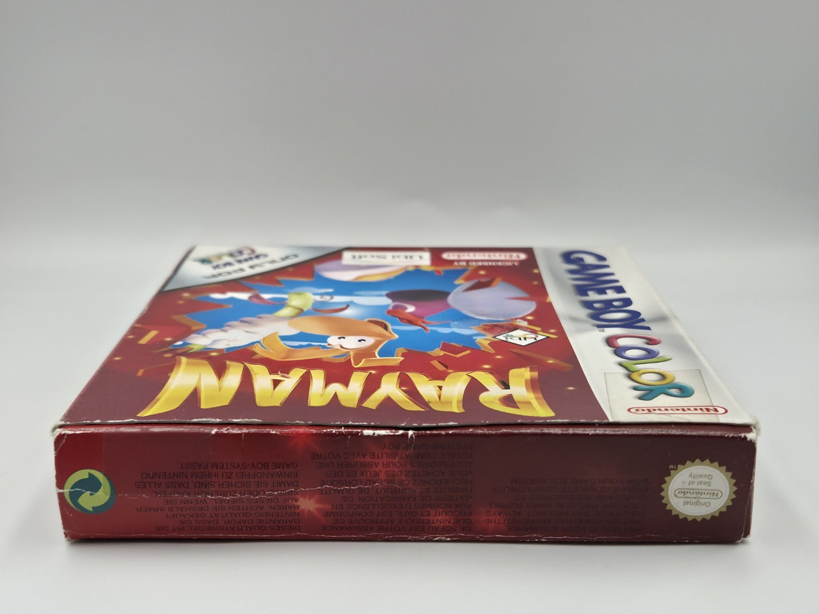 Nintendo Game Boy Color Spiel Rayman mit OVP und Anleitung EUR